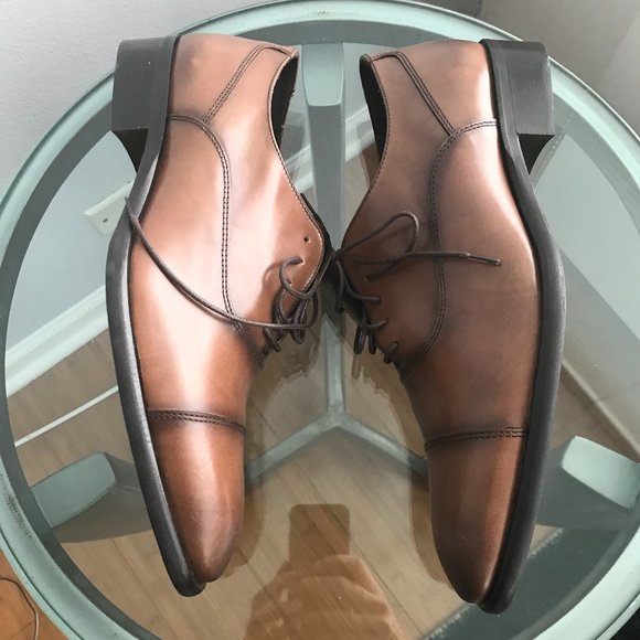 TO BOOT NEW YORK Firenza Cap Toe Leather Oxford - Picture 3 of 5